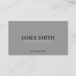 Attorney at Law - Business Cards