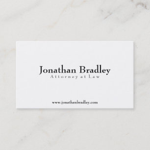 Attorney at Law - Business Cards