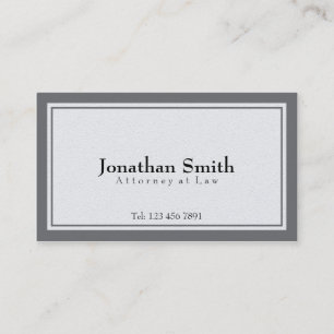 Attorney at Law - Business Cards