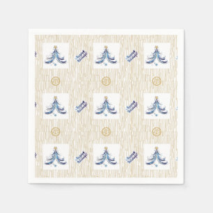 Attorney at Law - Elegant Christmas Tree Napkin