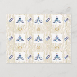 Attorney at Law - Elegant Christmas Tree Postcard