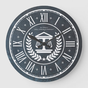 Attorney at Law   Law Office Large Clock