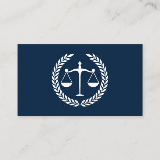 Attorney at Law Neutral Professional Business Card