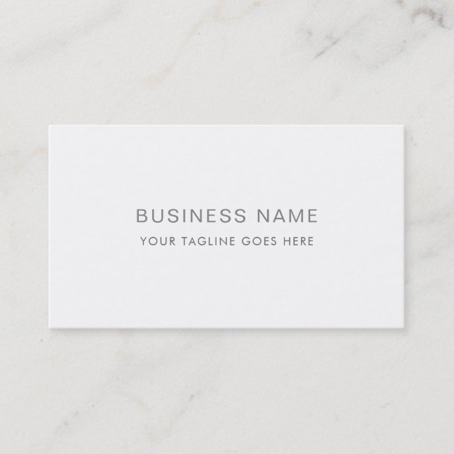 Attorney At Law Office Lawyer Modern Elegant Clean Business Card (Front)