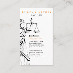 Attorney at Law   Temida Business Card