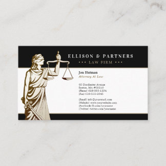 Attorney at Law | Temida Business Card