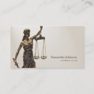ATTORNEY AT LAW   Themida Business Card