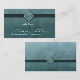 ATTORNEY AT LAW   Vintage Business Card