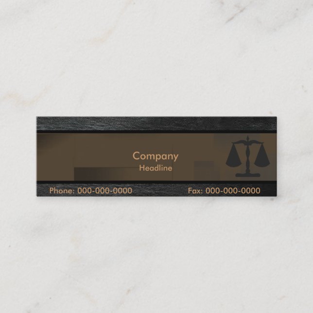 Attorney Business Card (Front)