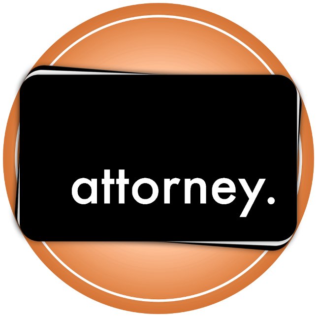 attorney. business card (Creator Uploaded)