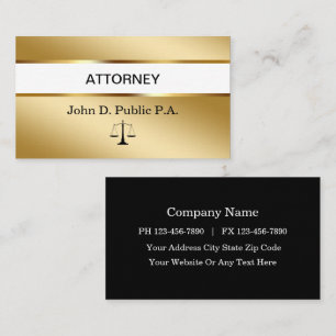 Attorney Business Cards