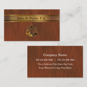 Attorney Business Cards