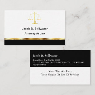 Attorney Business Cards