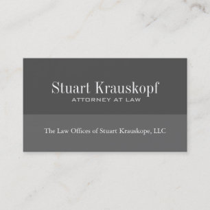 Attorney Business Cards