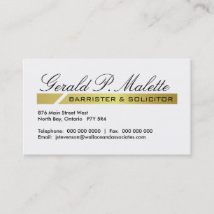 Attorney Business Cards