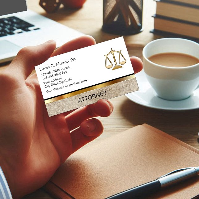 Attorney Business Cards (Creator Uploaded)