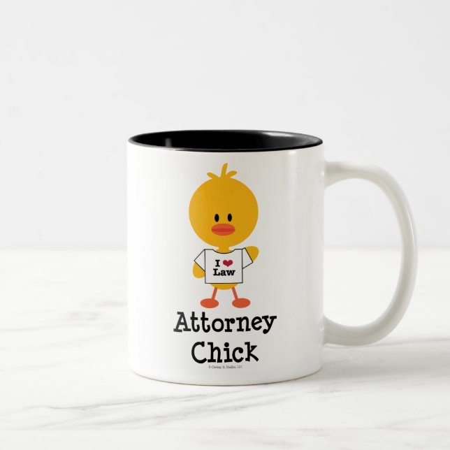Attorney Chick Mug (Right)