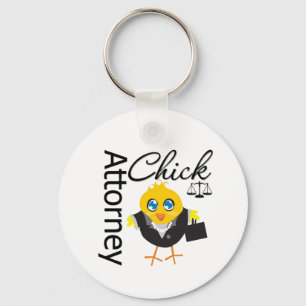 Attorney Chick v3 Key Ring