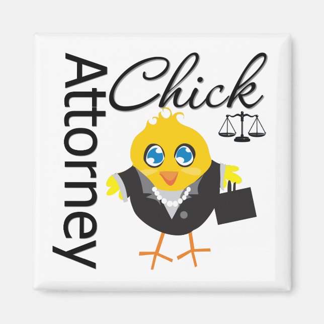 Attorney Chick v3 Magnet (Front)