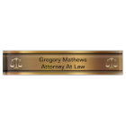 Attorney Executive Desk Name Plates