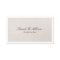 Attorney Faux Linen Elegant Beige Business Card
