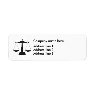 Attorney Law Office Address Template Labels
