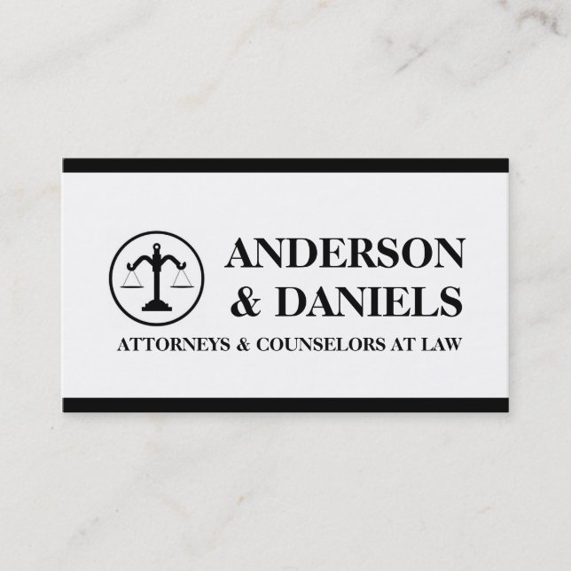 Attorney Lawyer Aeroplane Airline Aviation Law Business Card (Front)