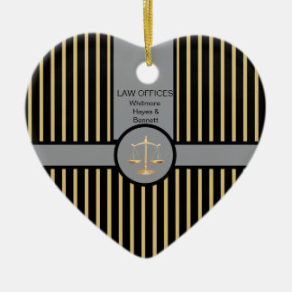Attorney Lawyer Business Ceramic Ornament