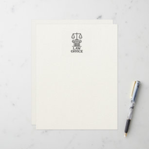 Attorney & Legal Design Custom Letterhead