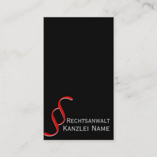 Attorney Minimal Business Card