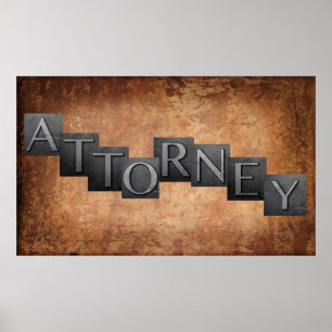 Attorney Poster