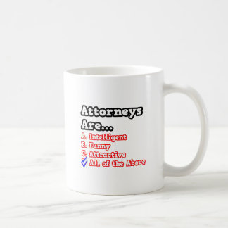 Attorney Quiz...Joke Coffee Mug