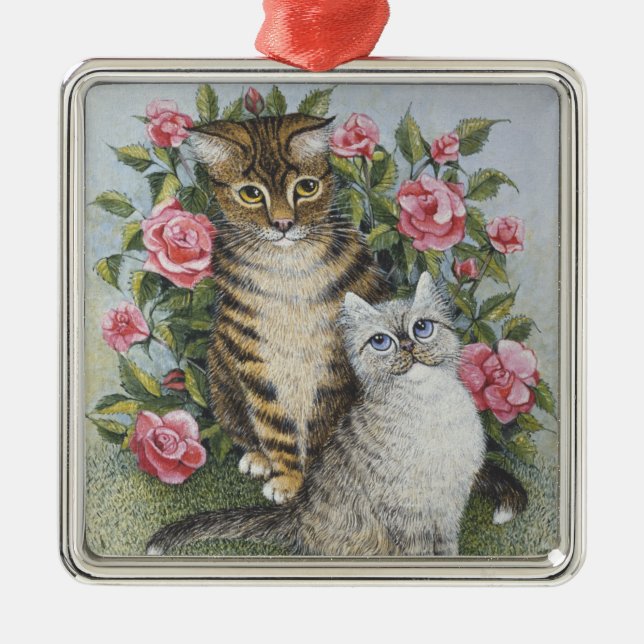 Attraction Metal Ornament (Front)