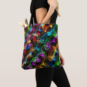 Attractive Abstract Background Graphic Tote Bag
