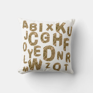 Attractive alphabet ABC pattern Cushion