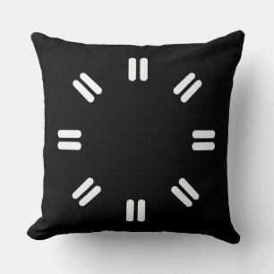 Attractive, Black and White -  Cushion