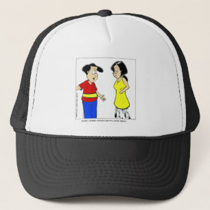Attractive Calves? Funny Cartoon Tees & Gifts Trucker Hat