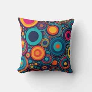 Attractive colourful cushion