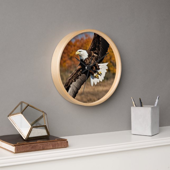 Attractive Designer  Eagle Wall Clock. Clock (Office)