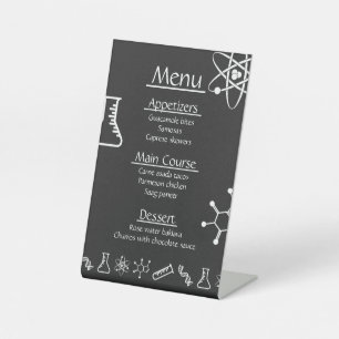 Attractive Forces in Black Pedestal Sign