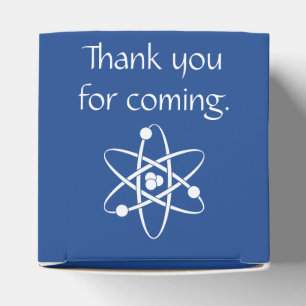 Attractive Forces in Blue Favour Box