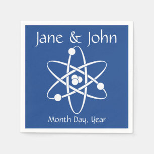 Attractive Forces in Blue Napkins