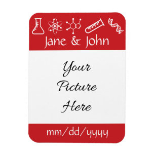 Attractive Forces in Cherry Save-the-Date Magnet