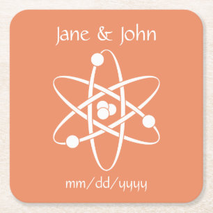 Attractive Forces in Coral Paper Coaster