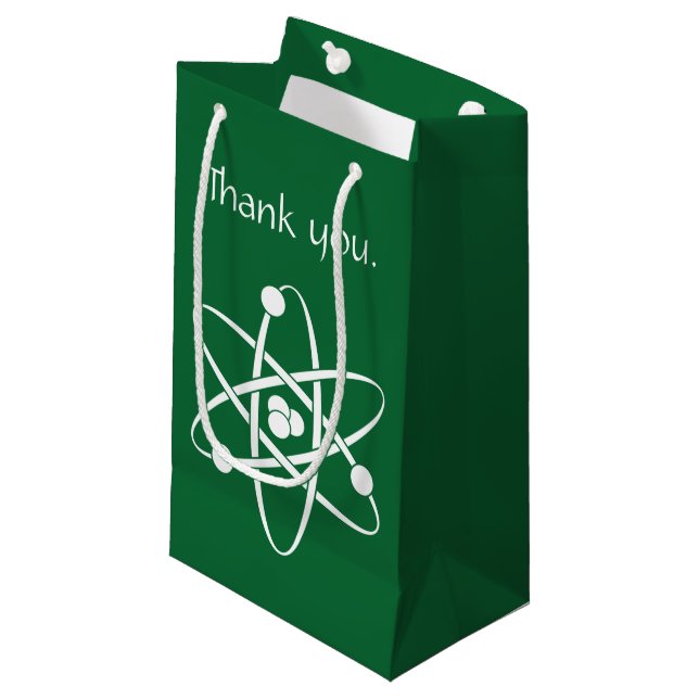 Attractive Forces in Green Gift Bag (Front Angled)