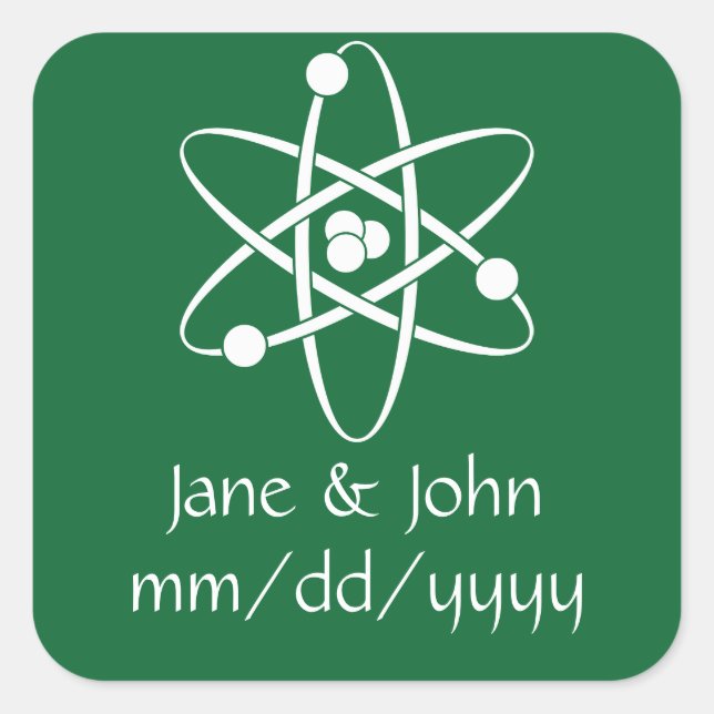 Attractive Forces in Green Sticker (Front)