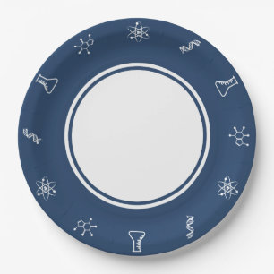Attractive Forces in Navy Paper Plate