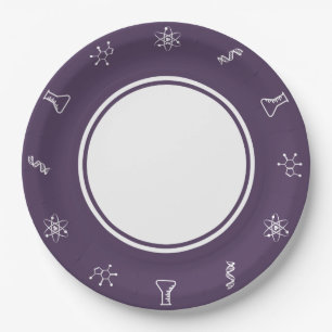 Attractive Forces in Purple Paper Plate