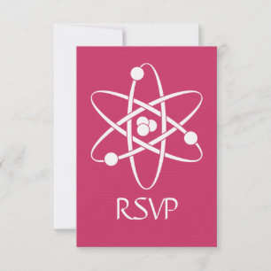 Attractive Forces in Raspberry RSVP Card