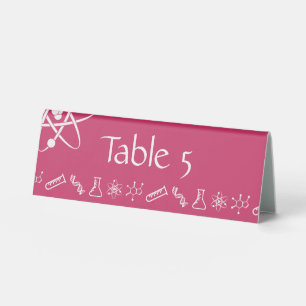 Attractive Forces in Raspberry Table Tent Sign